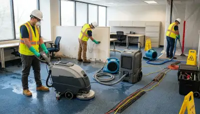 Commercial water damage restoration service in Tulsa, OK for storm and flood cleanup