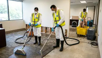 Flood damage cleanup team serving Tulsa, OK homes after storms and water intrusion