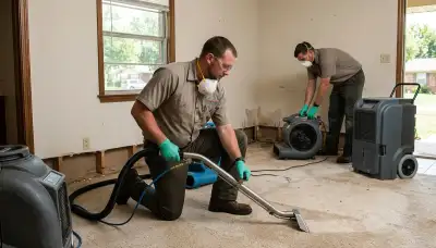 Water damage restoration team serving Tulsa, OK for fast cleanup and repair