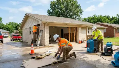 Water damage restoration team serving Tulsa, OK for fast cleanup and repairs