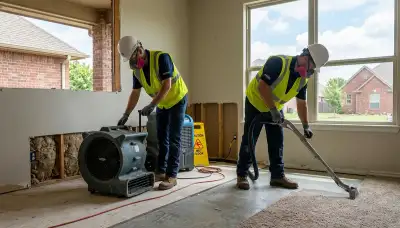 Water damage restoration team serving Tulsa, OK for fast water cleanup and repair