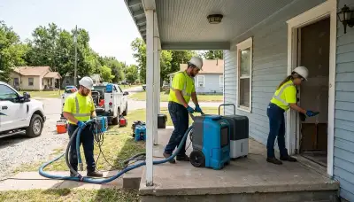 Water damage restoration team serving Tulsa, OK for fast cleanup and repair