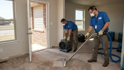 Water damage restoration team serving Tulsa, OK with professional cleanup and drying services